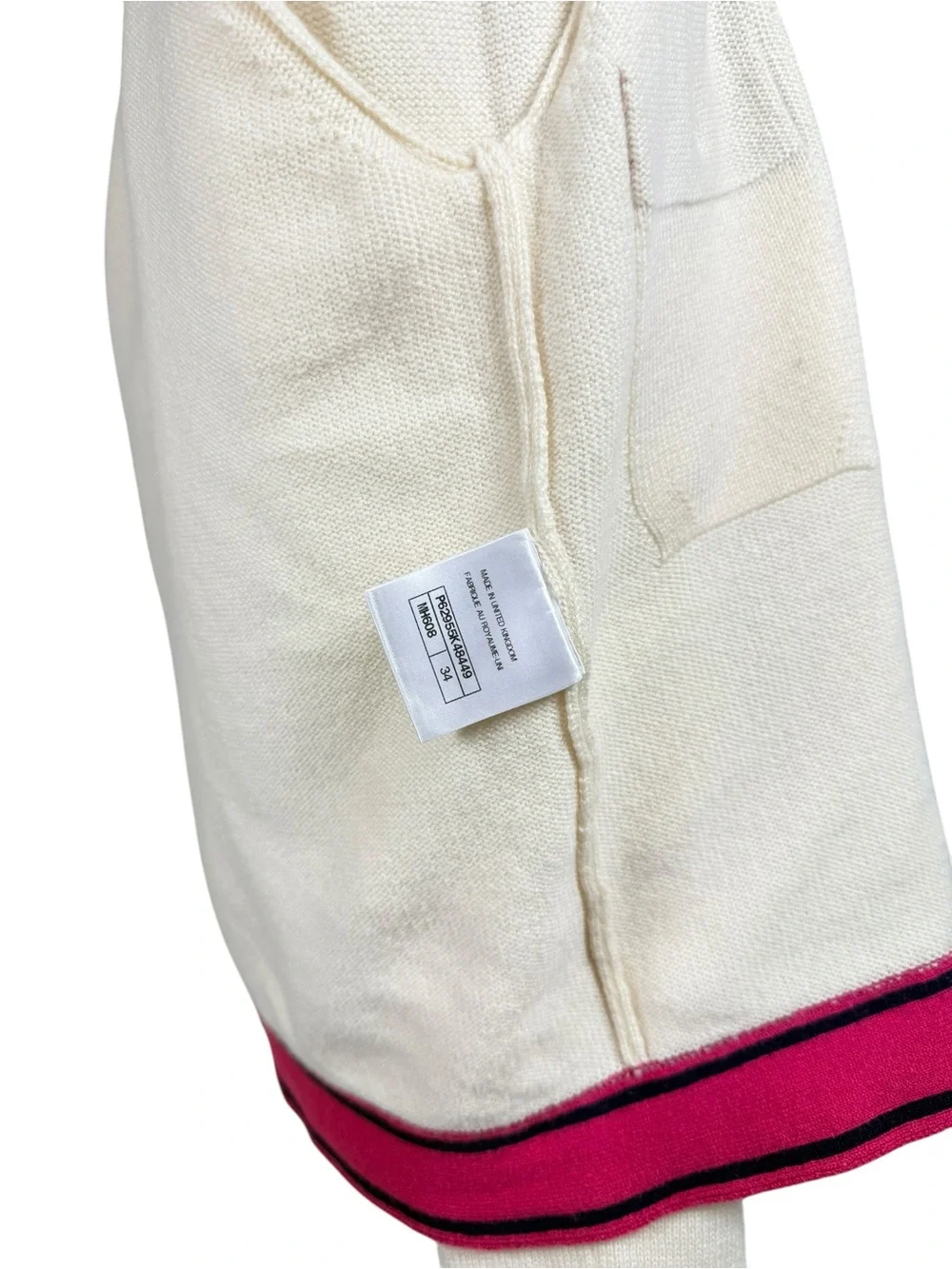 Chanel 20C Resort 2020 Cashmere CC Cardigan FR 34